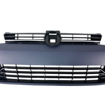Предна броня за VW Golf 7 конвесия към Golf 7.5 facelift - R-line дизайн - висококачествен продукт за автомобил