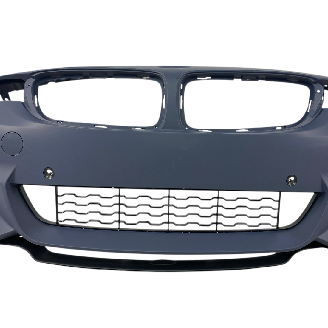 Предна броня за BMW F32 / F36 (2013-2020) - M-Tech дизайн с отвори за халогени и парктроник - висококачествен продукт за автомобил