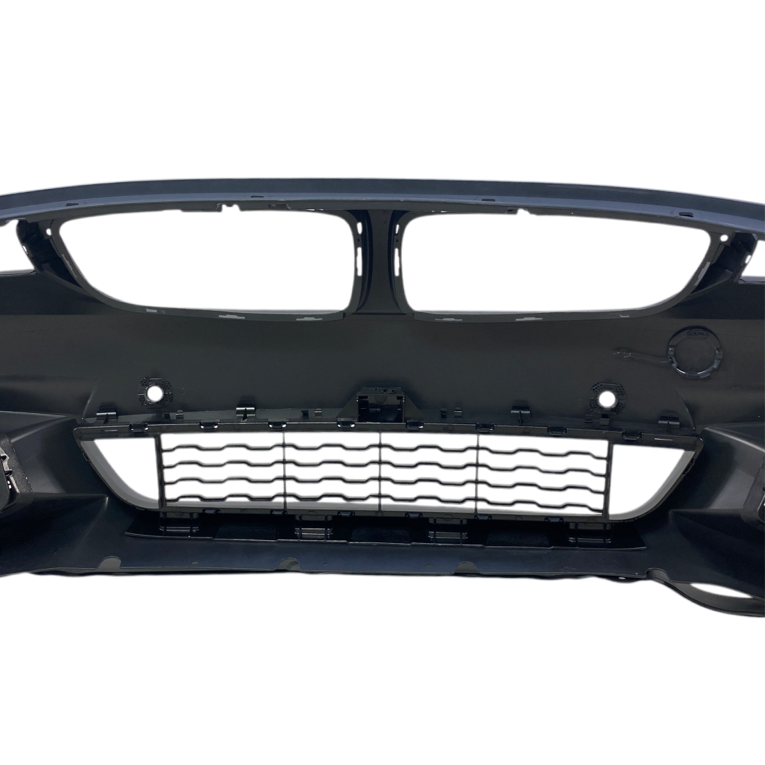 Предна броня за BMW F32 / F36 (2013-2020) - M-Tech дизайн с отвори за халогени и парктроник - висококачествен продукт за автомобил