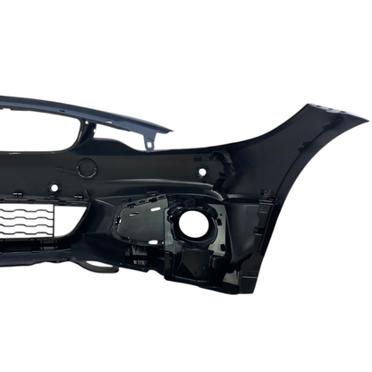 Предна броня за BMW F32 / F36 (2013-2020) - M-Tech дизайн с отвори за халогени и парктроник - висококачествен продукт за автомобил
