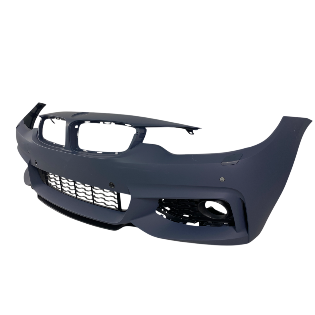 Предна броня за BMW F32 / F36 (2013-2020) - M-Tech дизайн с отвори за халогени и парктроник - висококачествен продукт за автомобил