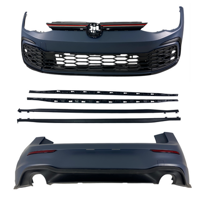 Боди кит за VW GOLF 8 - GTI дизайн - висококачествен продукт за автомобил