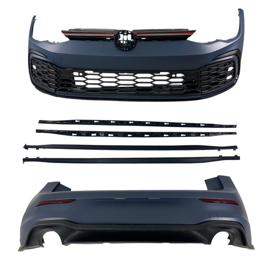 Боди кит за VW GOLF 8 - GTI дизайн - висококачествен продукт за автомобил
