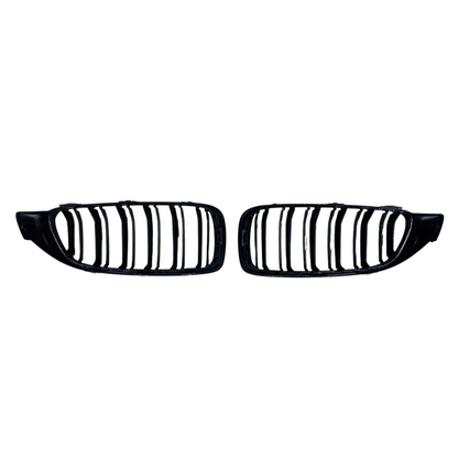 Решетки за BMW F32 / F33 / F36 (2013-2020) - двойни гланц - висококачествен продукт за автомобил