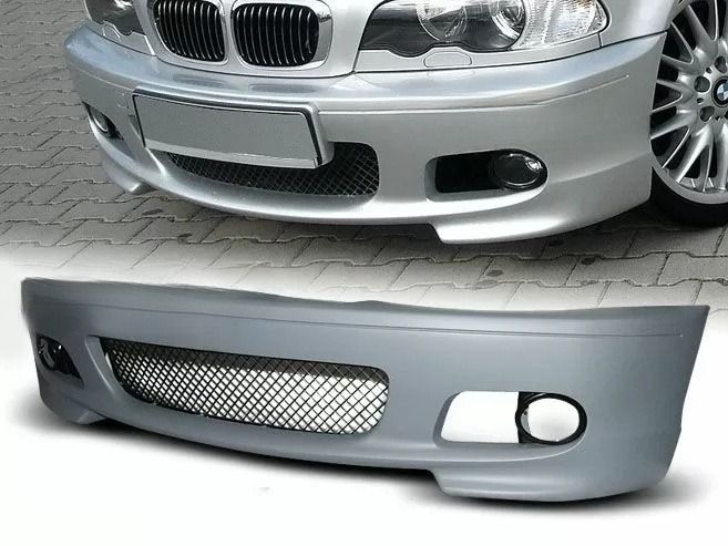 Предна Броня BMW E46 купе и кабрио (1999-2007) - М-Тех дизайн - висококачествен продукт за автомобил