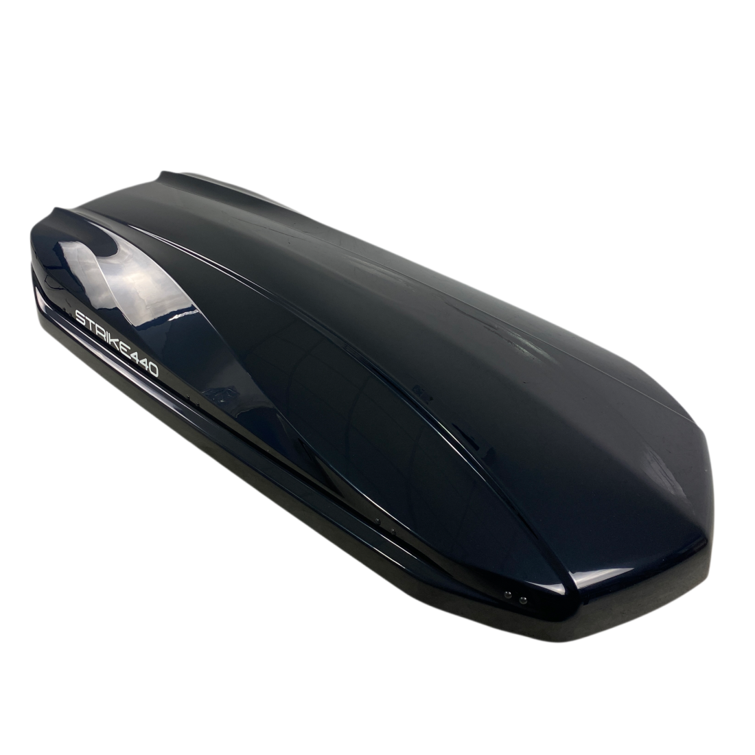 Автобокс Junior Strike 199x84x35cm с 85 mm крепежи,с двустранно отваряне с ключ, 440 литра - черен гланц - висококачествен продукт за автомобил
