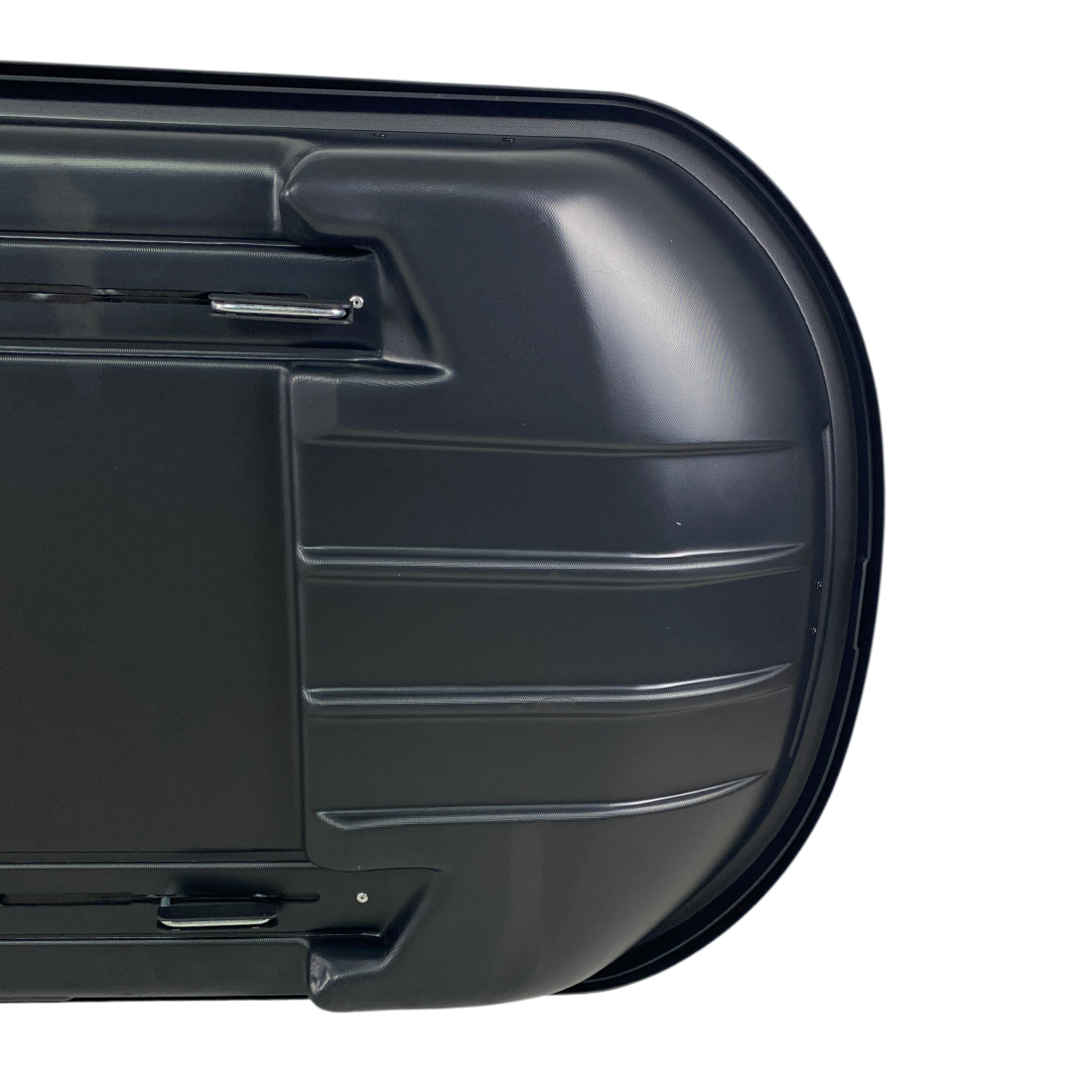 Автобокс Junior Xtreme 2 195x78x39cm с 85 mm крепежи,с двустранно отваряне с ключ, 450 литра - черен - висококачествен продукт за автомобил