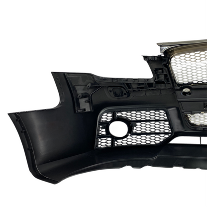 Предна броня за Audi A4 B7 8E (2004-2008) - S-Line Design с хром лайсна - висококачествен продукт за автомобил