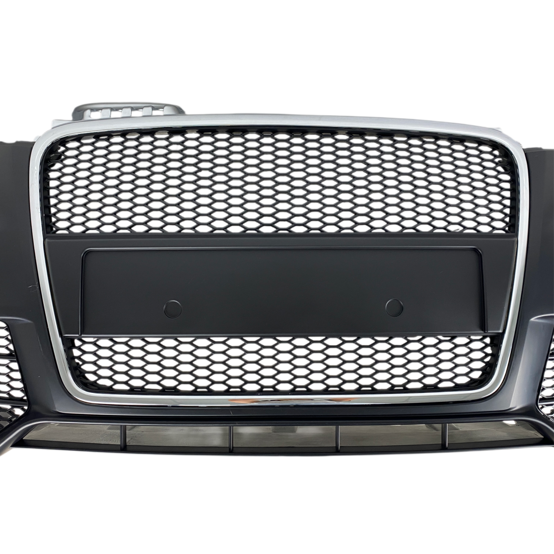 Предна броня за Audi A4 B7 8E (2004-2008) - S-Line Design с хром лайсна - висококачествен продукт за автомобил