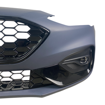 Предна броня за Ford Focus (2018-2021) - ST дизайн - висококачествен продукт за автомобил
