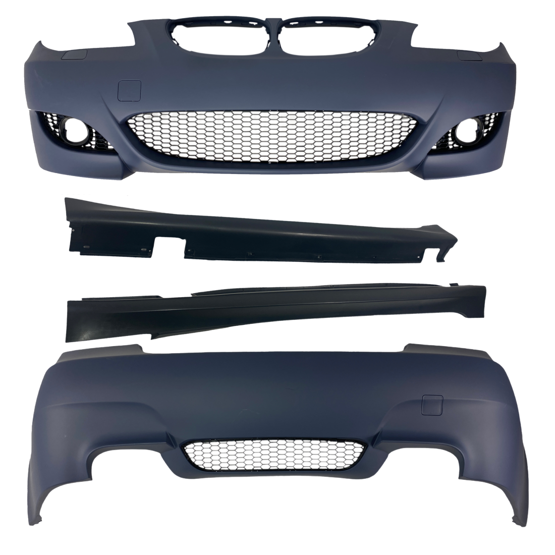 BODY KIT за BMW E60 седан (2003-2007) - M5 пакет с отвори за халогени - висококачествен продукт за автомобил