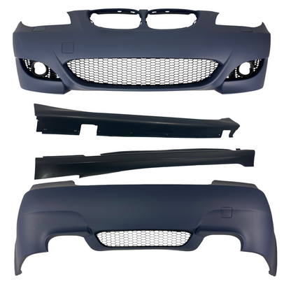 BODY KIT за BMW E60 седан (2003-2007) - M5 пакет с отвори за халогени - висококачествен продукт за автомобил