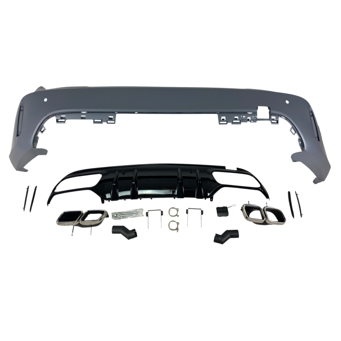 Боди кит за Mercedes C-Class W204 (2011-2013) конверсия към W205 - AMG - висококачествен продукт за автомобил