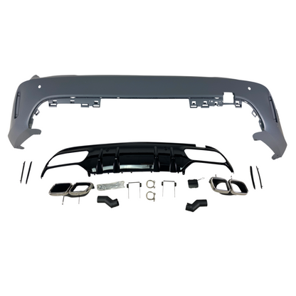 Боди кит за Mercedes C-Class W204 (2011-2013) конверсия към W205 - AMG - висококачествен продукт за автомобил