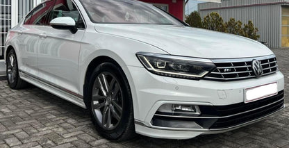 Предна броня за VW Passat B8 (2014+) - R дизайн с черна решетка - висококачествен продукт за автомобил