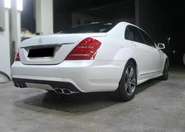 Задна броня за Mercedes W221 S-Class (2005-2011) - AMG Дизайн - висококачествен продукт за автомобил