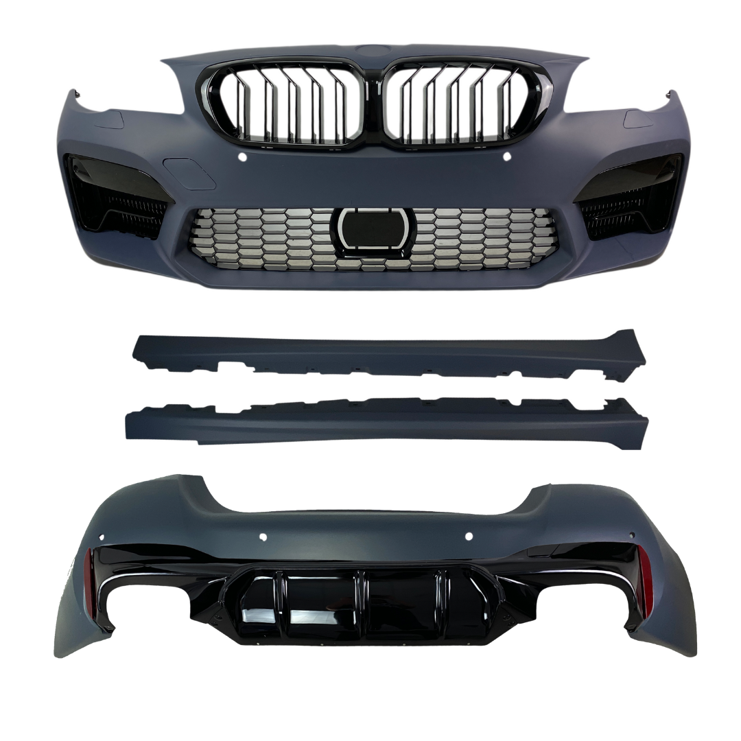 Боди кит за BMW F10 (2011-2017) конверсия към G30 - M5 look - висококачествен продукт за автомобил