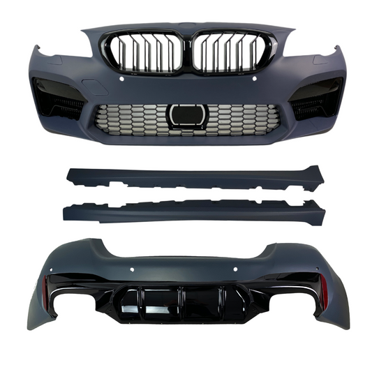 Боди кит за BMW F10 (2011-2017) конверсия към G30 - M5 look - висококачествен продукт за автомобил